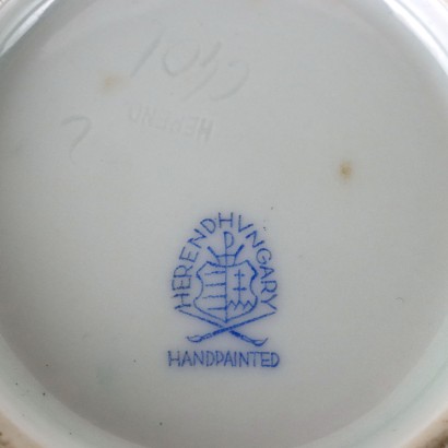 Herend Hungary Man. Vase Porcelain Hungary XX Century