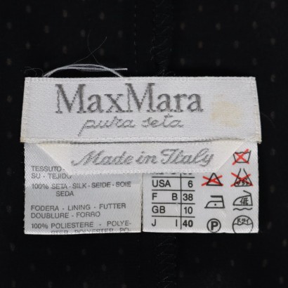 Max Mara Dress Silk Size 14 Italy