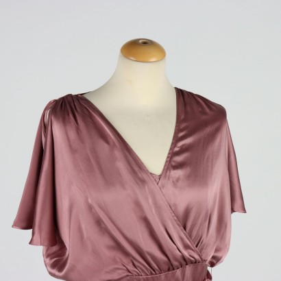 Intropia Kleid Seide Gr. 44 Spanien