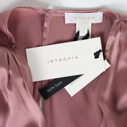 Intropia Kleid Seide Gr. 44 Spanien
