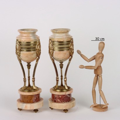 antiquariato, vaso, antiquariato vaso, vaso antico, vaso antico italiano, vaso di antiquariato, vaso neoclassico, vaso del 800,Coppia di Vasi