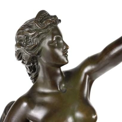 V. Fulconis Statue Bronze France XIX-XX Siècle