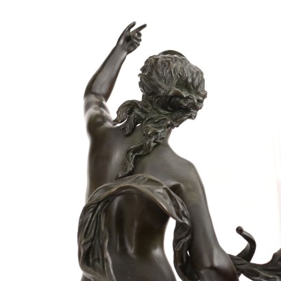 V. Fulconis Statue Bronze France XIX-XX Siècle