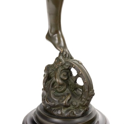 V. Fulconis Statue Bronze France XIX-XX Siècle