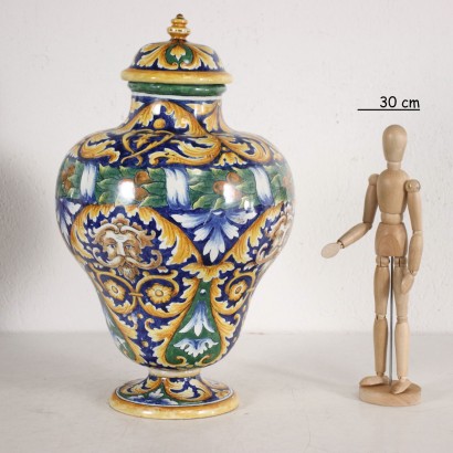 antiquariato, vaso, antiquariato vasi, vaso antico, vaso antico italiano, vaso di antiquariato, vaso neoclassico, vaso del 800,Coppia di Vasi con Coperchio