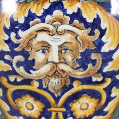 antiquariato, vaso, antiquariato vasi, vaso antico, vaso antico italiano, vaso di antiquariato, vaso neoclassico, vaso del 800,Coppia di Vasi con Coperchio