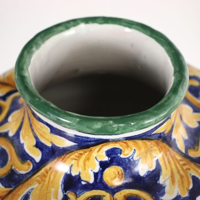 antiquariato, vaso, antiquariato vasi, vaso antico, vaso antico italiano, vaso di antiquariato, vaso neoclassico, vaso del 800,Coppia di Vasi con Coperchio