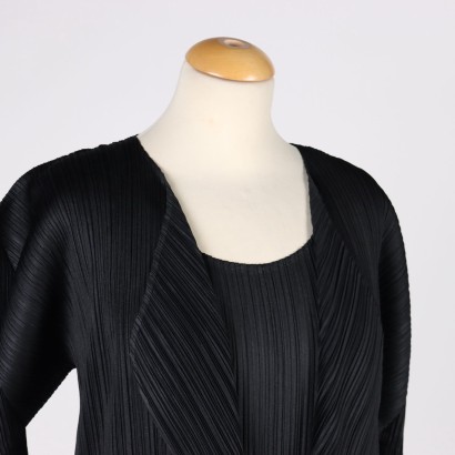 Abito con Soprabito Pleats Please by Issey Miyake