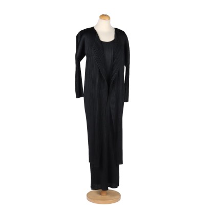 Abito con Soprabito Pleats Please by Issey Miyake
