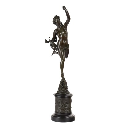 V. Fulconis Statue Bronze France XIX-XX Siècle