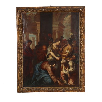 arte, arte italiano, pintura italiana antigua, Cristo y la adúltera