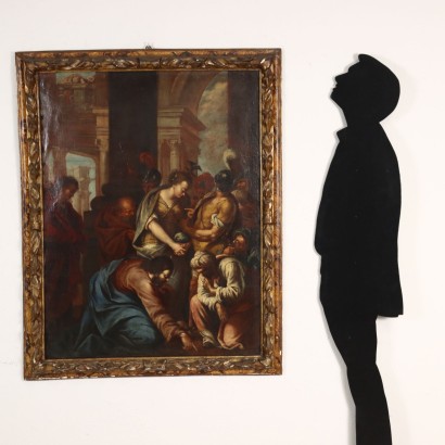 arte, arte italiano, pintura italiana antigua, Cristo y la adúltera