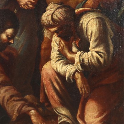 arte, arte italiano, pintura italiana antigua, Cristo y la adúltera