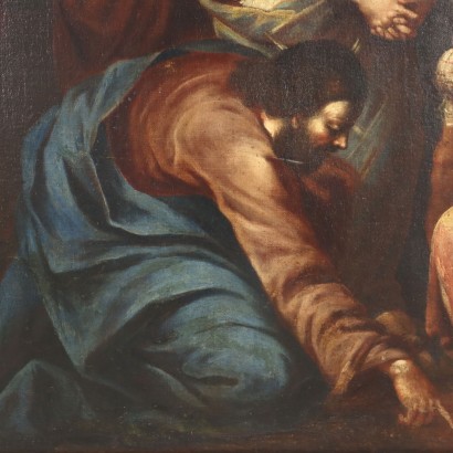 arte, arte italiano, pintura italiana antigua, Cristo y la adúltera