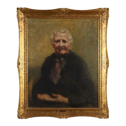 Mario Natale Biazzi, Retrato de un anciano, Mario Natale Biazzi, Mario Natale Biazzi, Mario Natale Biazzi