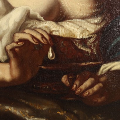 Antonio y Cleopatra, la perla de Cleopatra