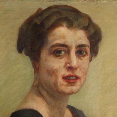 abeto de retrato. M. Biazzi, Mario Natale Biazzi, Retrato femenino, Mario Natale Bazzi, Mario Natale Biazzi, Mario Natale Biazzi, Mario Natale Biazzi