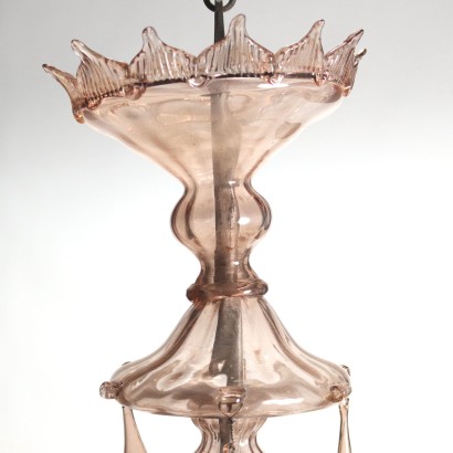 Lustre Murano Verre Italie Années 1950