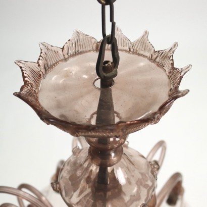 Lustre Murano Verre Italie Années 1950