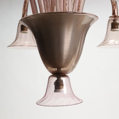 Lustre Murano Verre Italie Années 1950