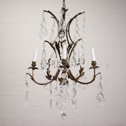 Lustre Bronze Italie XX Siècle