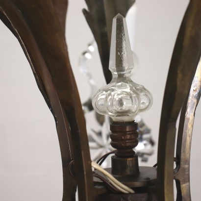 Lustre Bronze Italie XX Siècle