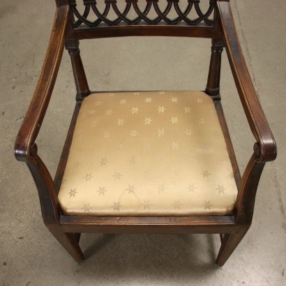 antigüedades, silla, sillas antiguas, silla antigua, silla italiana antigua, silla antigua, silla neoclásica, silla del siglo XIX, Sillón y Silla Neoclásico