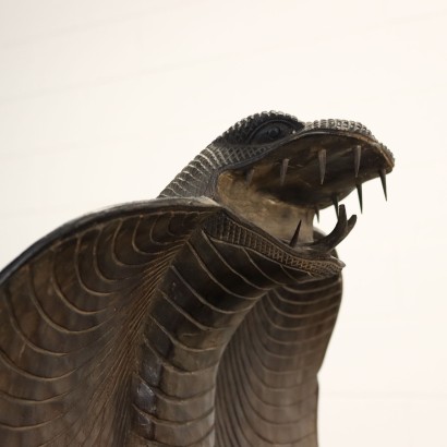 arte moderno, diseño arte moderno, escultura, escultura de arte moderno, escultura de arte moderno, escultura italiana, escultura vintage, escultura de los años 60, escultura de diseño de los años 60, escultura de madera cobra