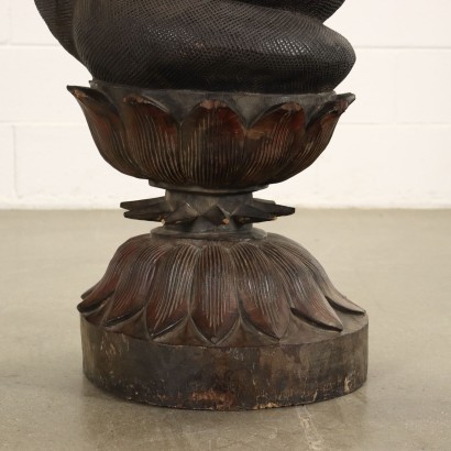 arte moderno, diseño arte moderno, escultura, escultura de arte moderno, escultura de arte moderno, escultura italiana, escultura vintage, escultura de los años 60, escultura de diseño de los años 60, escultura de madera cobra