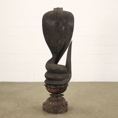 arte moderno, diseño arte moderno, escultura, escultura de arte moderno, escultura de arte moderno, escultura italiana, escultura vintage, escultura de los años 60, escultura de diseño de los años 60, escultura de madera cobra