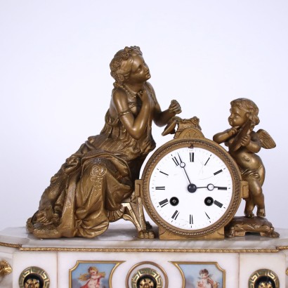 antiquariato, orologio, antiquariato orologio, orologio antico, orologio antico italiano, orologio di antiquariato, orologio neoclassico, orologio del 800, orologio a pendolo, orologio da parete,Orologio da Appoggio