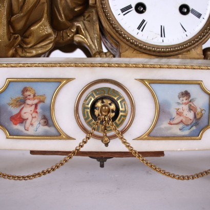 antiquariato, orologio, antiquariato orologio, orologio antico, orologio antico italiano, orologio di antiquariato, orologio neoclassico, orologio del 800, orologio a pendolo, orologio da parete,Orologio da Appoggio