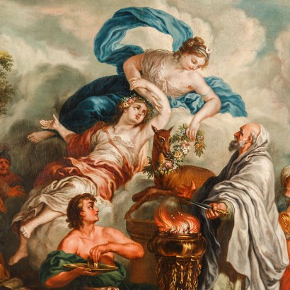 arte, arte italiana, pittura antica italiana,Il Sacrificio di Ifigenia