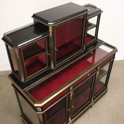 Vitrine Napoléon III Bois France XIX Siècle