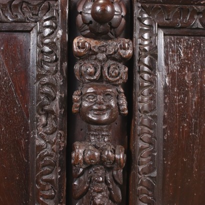 Buffet Baroque Noyer Portugal XVII Siècle