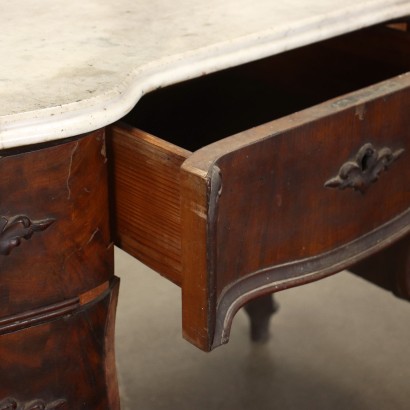 Louis Philippe Writing Desk Mahogany France XIX Century