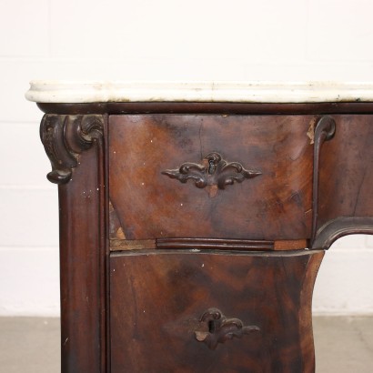 Louis Philippe Writing Desk Mahogany France XIX Century