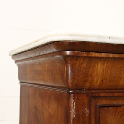Commode Louis Philippe Acajou Italie XIX Siècle
