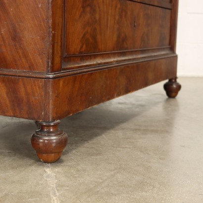 Commode Louis Philippe Acajou Italie XIX Siècle