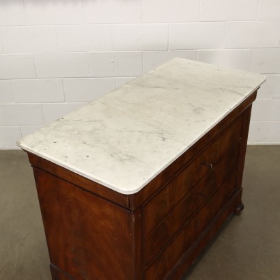 Commode Louis Philippe Acajou Italie XIX Siècle