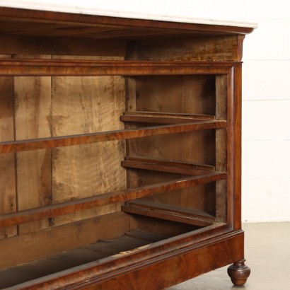 Commode Louis Philippe Acajou Italie XIX Siècle