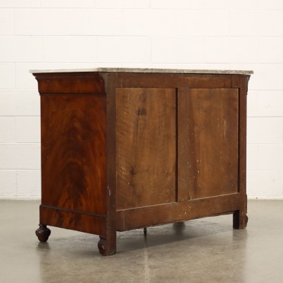 Commode Louis Philippe Acajou Italie XIX Siècle