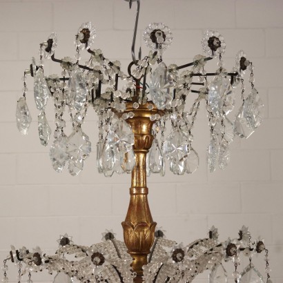 antiquariato, lampadario, antiquariato lampadari, lampadario antico, lampadario antico italiano, lampadario di antiquariato, lampadario neoclassico, lampadario del 800,Grande Lampadario in Cristallo