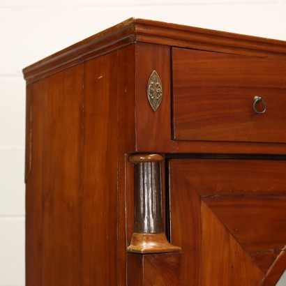 Cabinet Empire Noyer Italie XIX Siècle