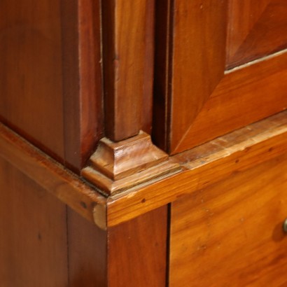 Cabinet Empire Noyer Italie XIX Siècle