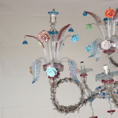 Lustre Murano Verre Italie XX Siècle