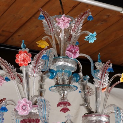 Lustre Murano Verre Italie XX Siècle