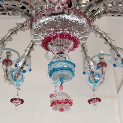 Lustre Murano Verre Italie XX Siècle