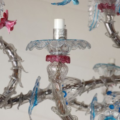 Lustre Murano Verre Italie XX Siècle