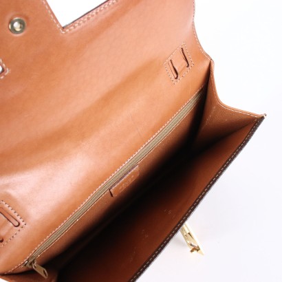 Pochette Vintage Celine Cuir France Années 1980-1990
